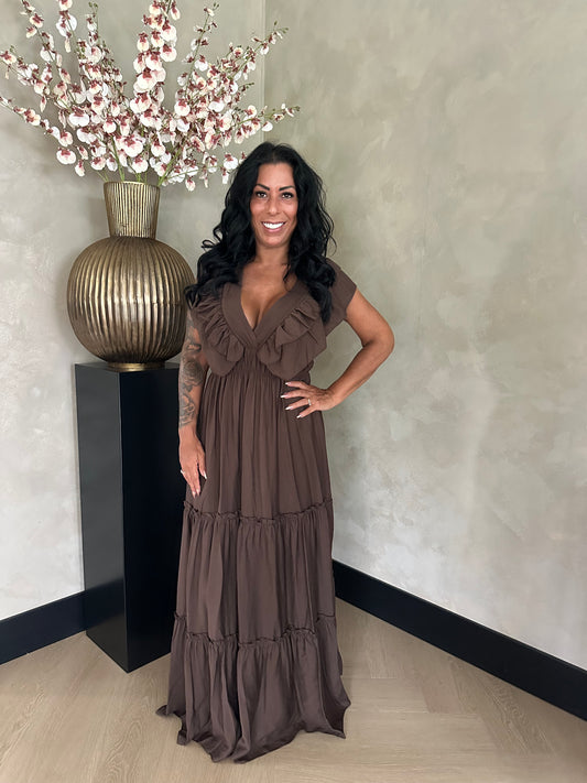 Miley Dress Brown