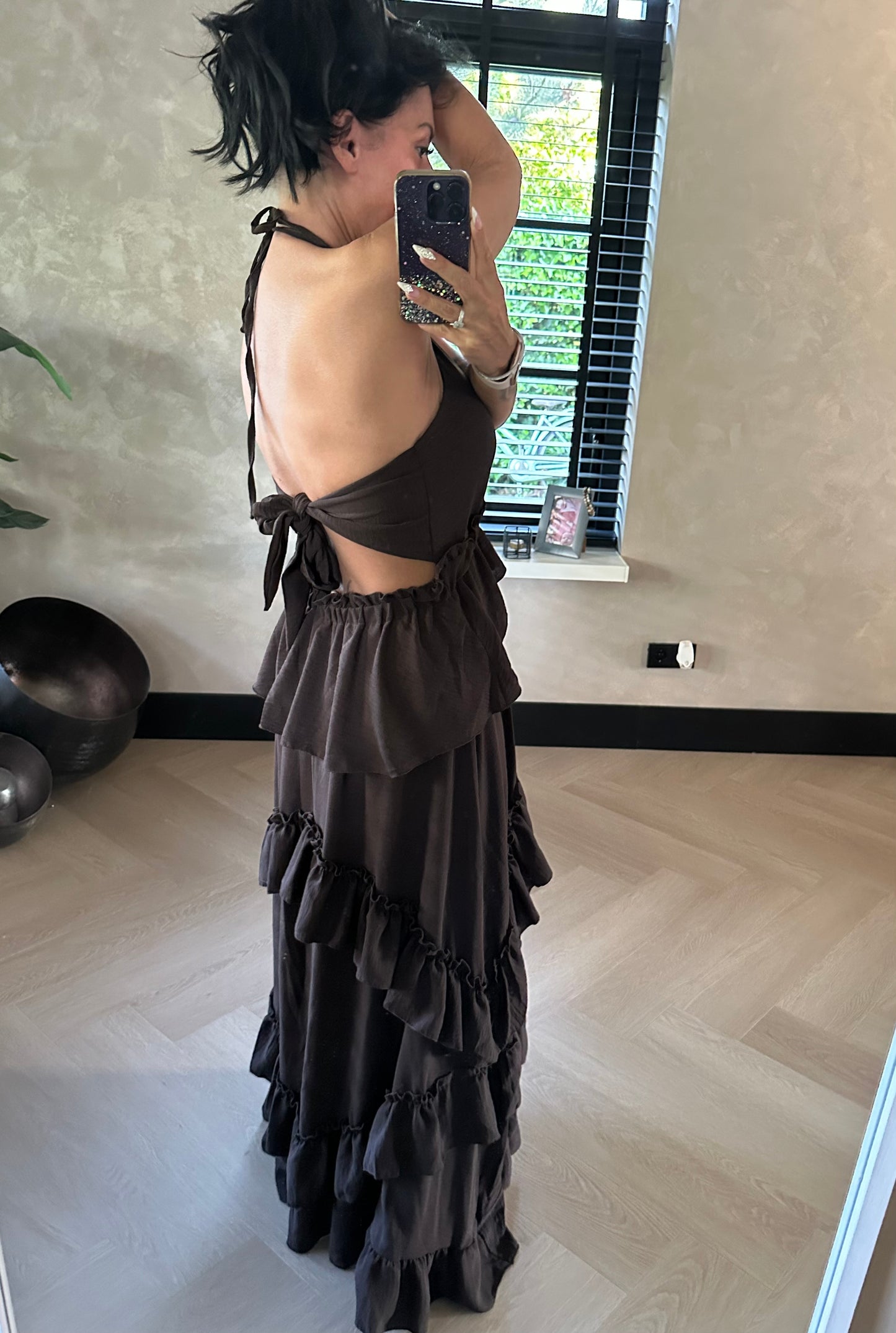 Nina Dress Brown