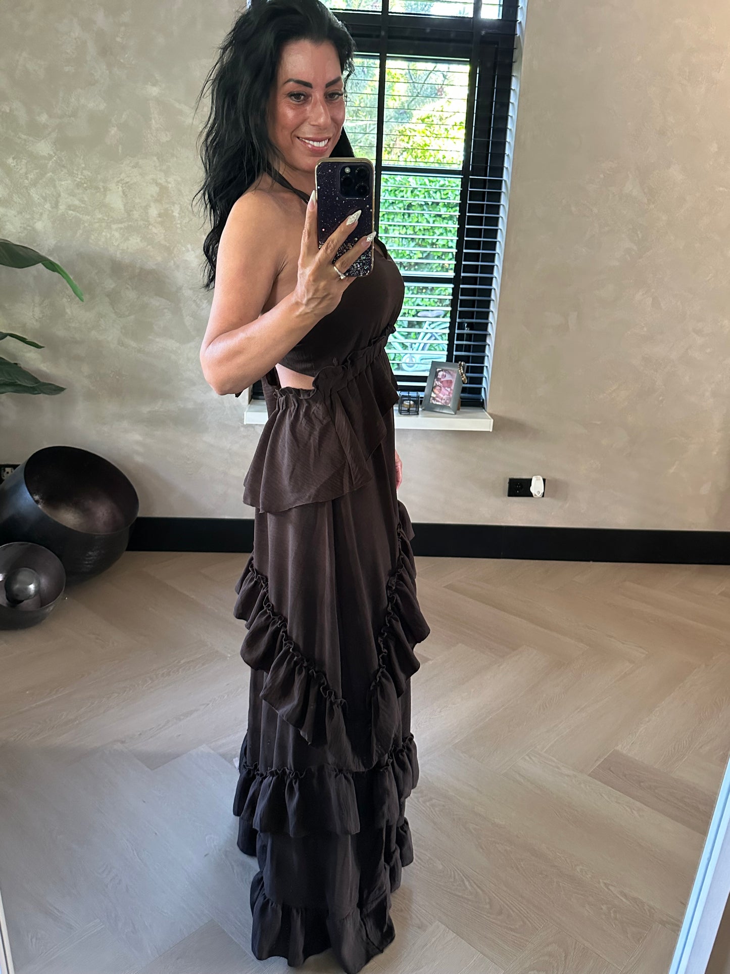 Nina Dress Brown