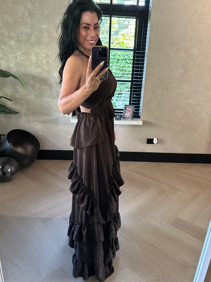 Nina Dress Brown