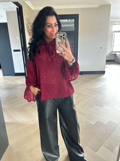 Noa Blouse Bordeaux