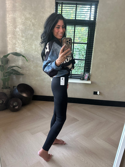Norfy High Waist Legging Black