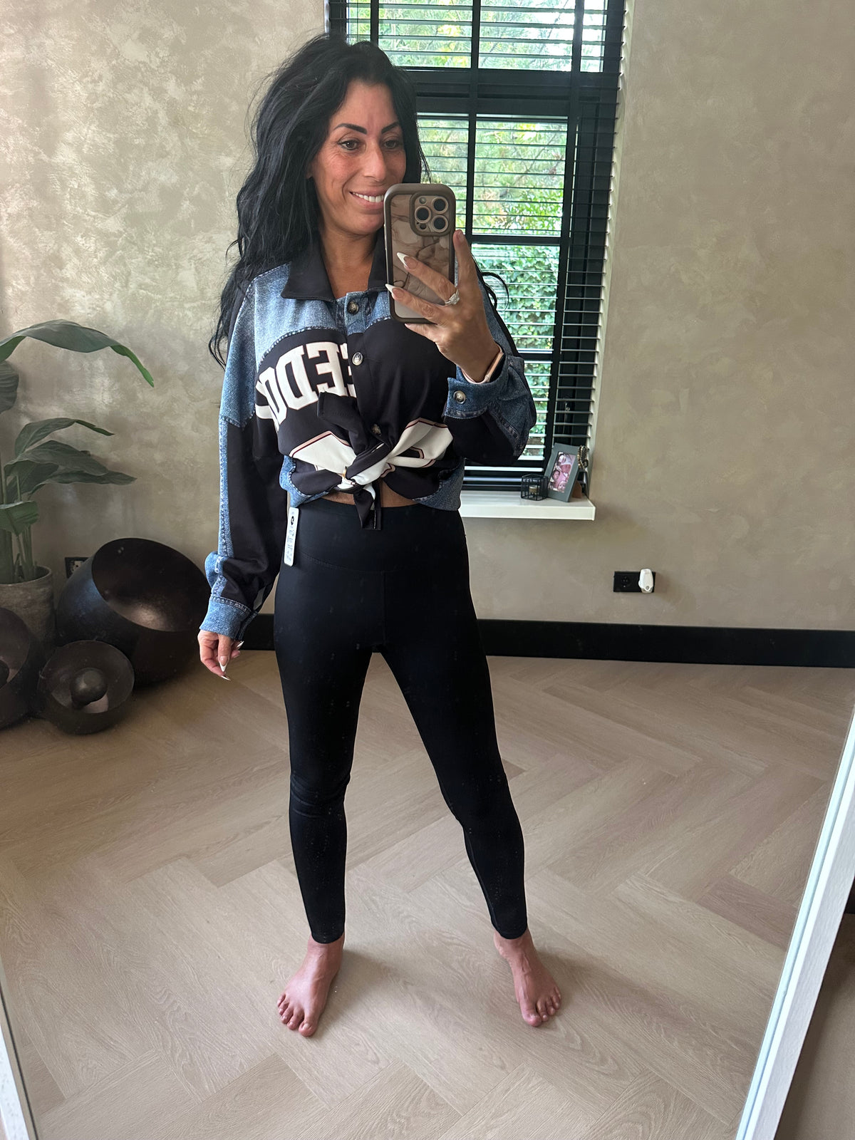 Norfy High Waist Legging Black