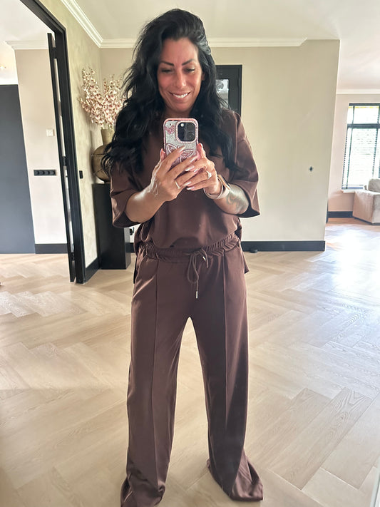 Nova Jogging Set Chocolate