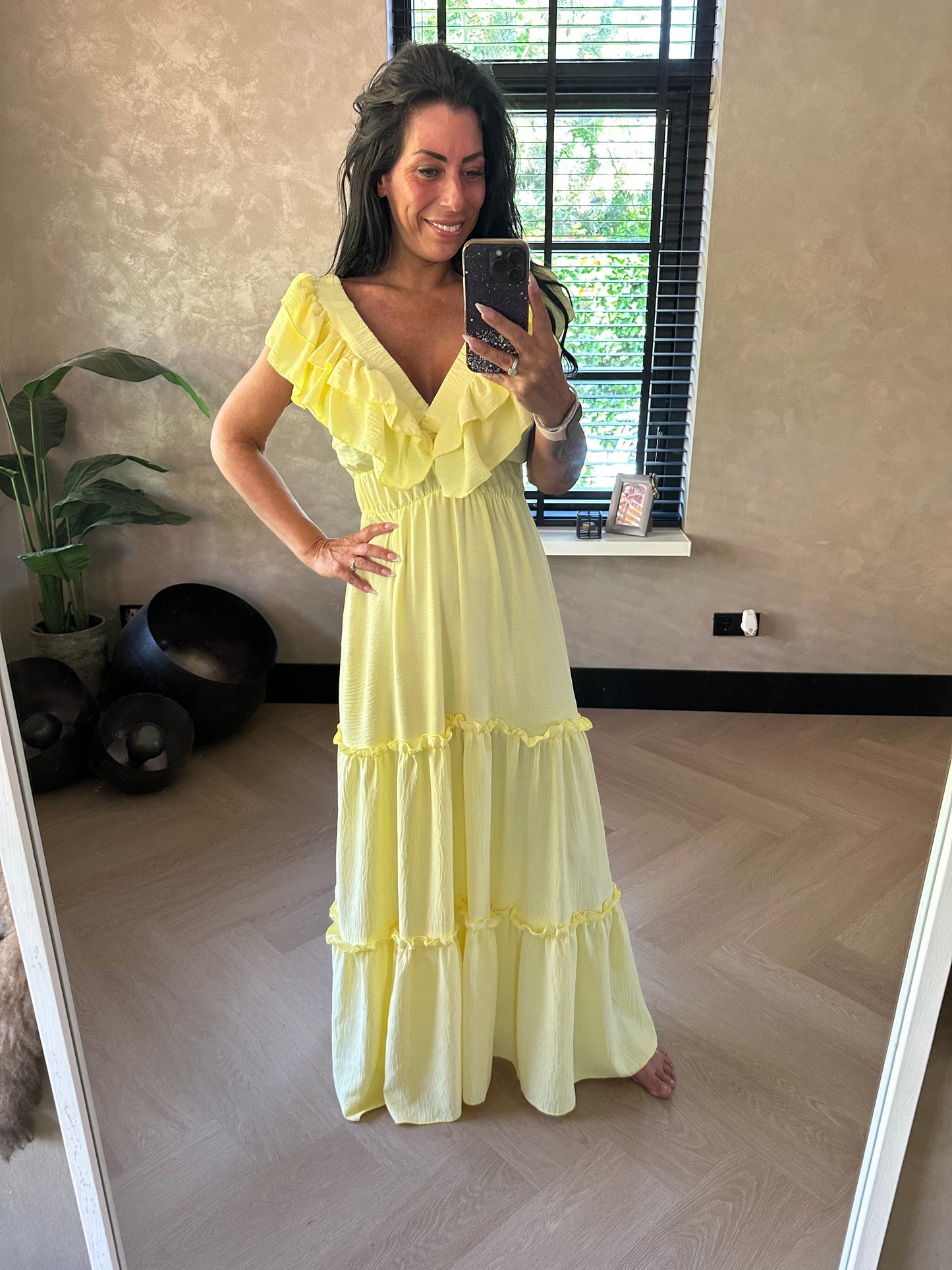 Rosie Dress Butter Yellow