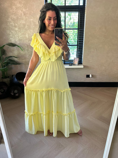 Rosie Dress Butter Yellow