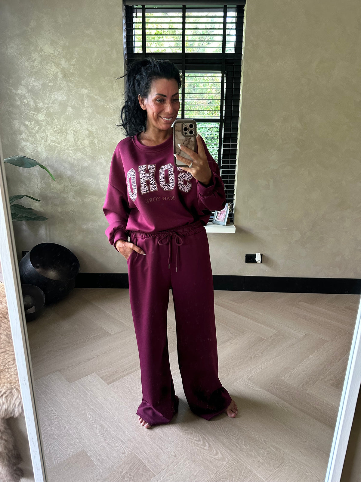 SOHO Comfy Set Bordeaux