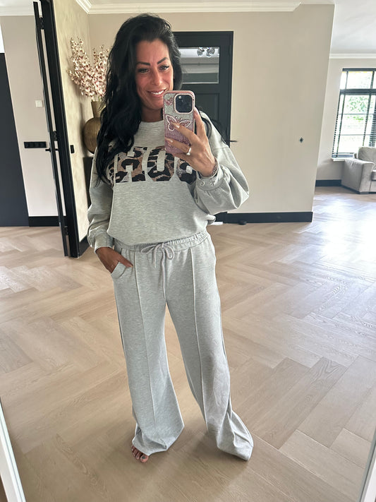 SOHO Leopard Set Grey