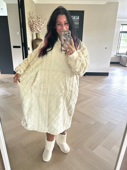SOPHIE Unisex Oversized Hoodie Creme