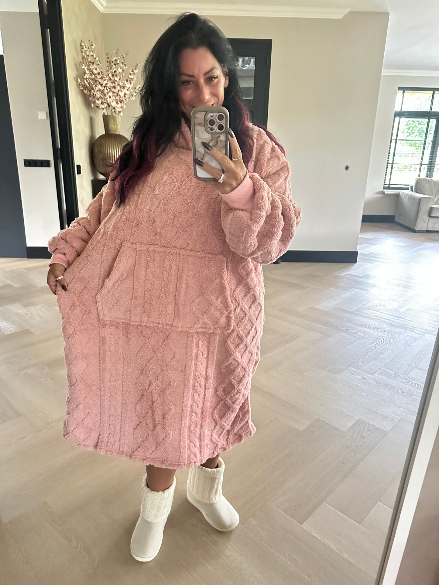 SOPHIE Unisex Oversized Hoodie Pink