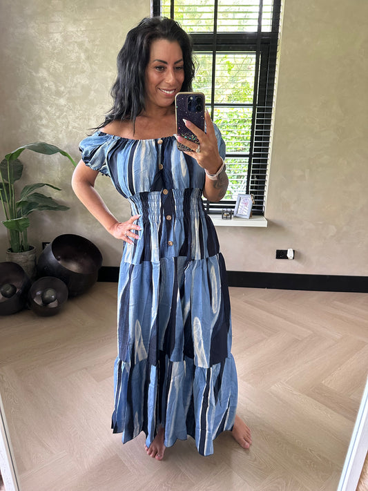 Sara Dress Blue