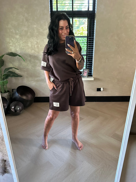 Summer Label Set Brown