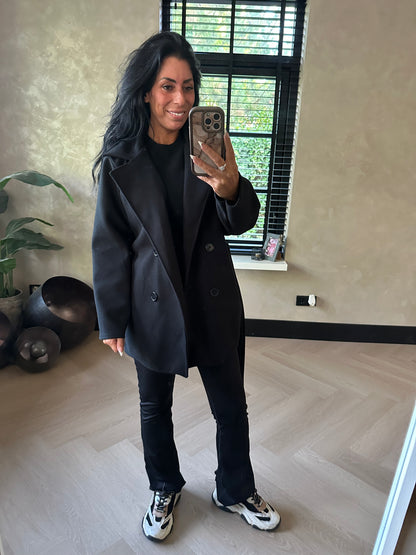 Trenchcoat Short Black