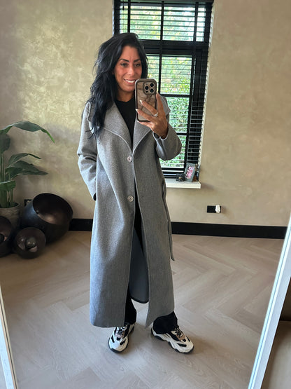 Trenchcoat Long Grey