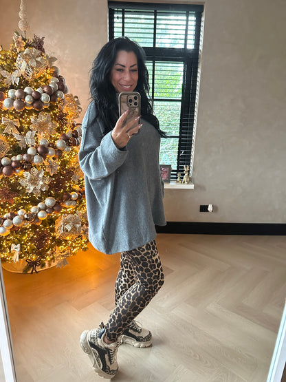 Yara Oversized Sweater Grey