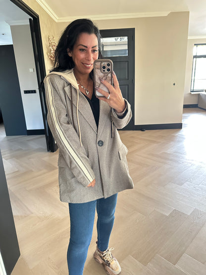 Zoë Jogging Blazer Taupe