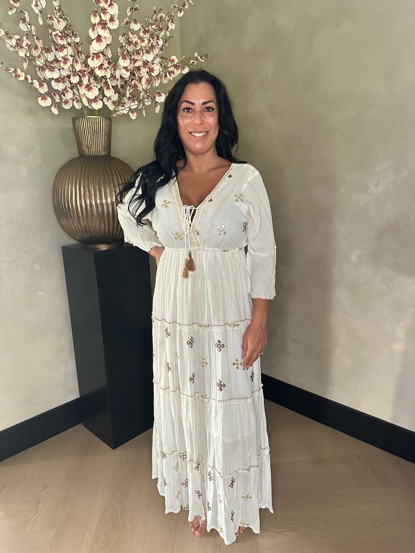 Inda BoHo Gold Brown