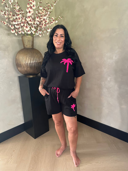 Palm Tree Black